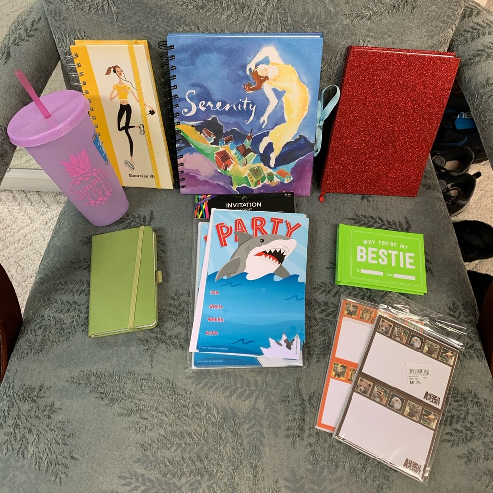 Journals, Notepads, and Other Items